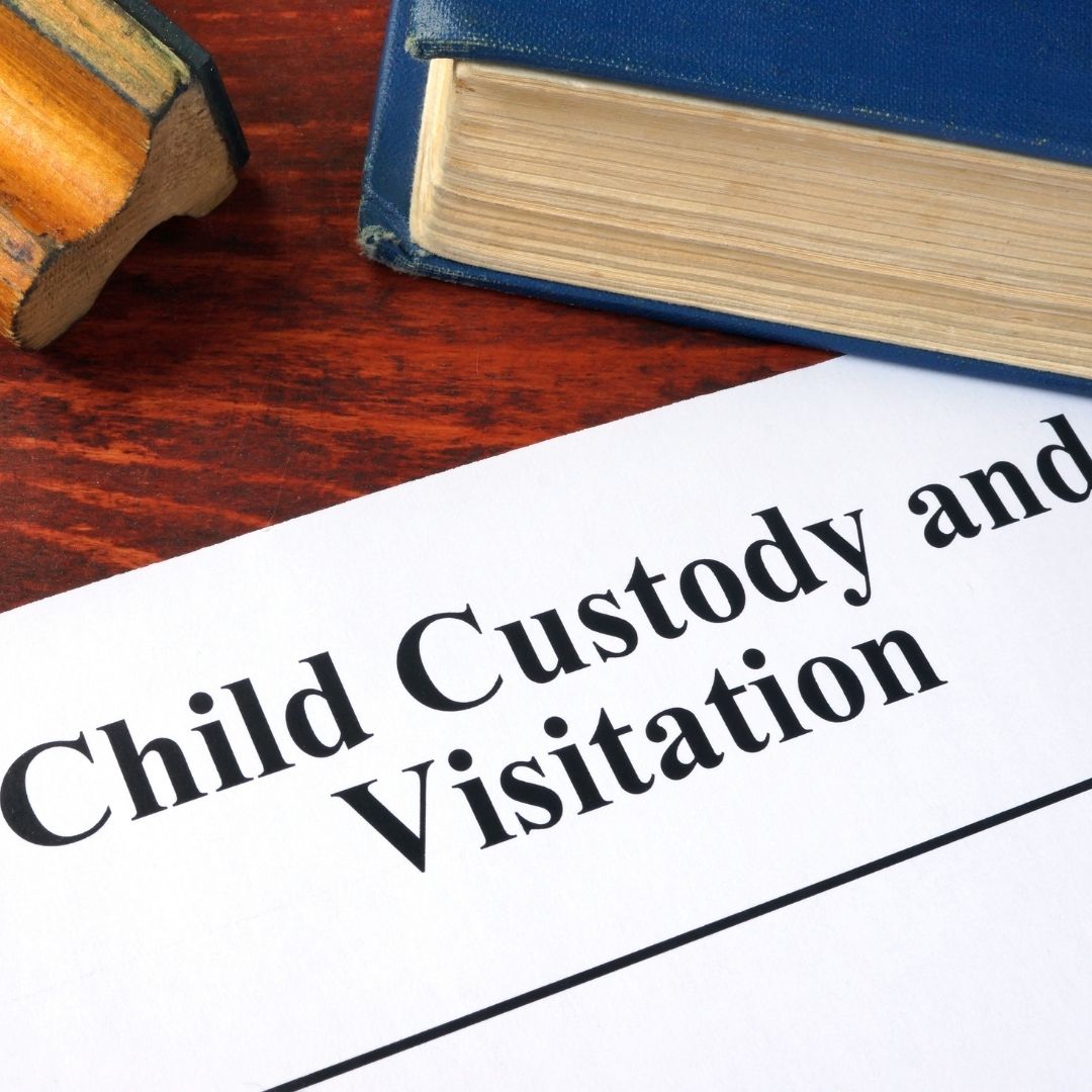 Child custody and visitation papers